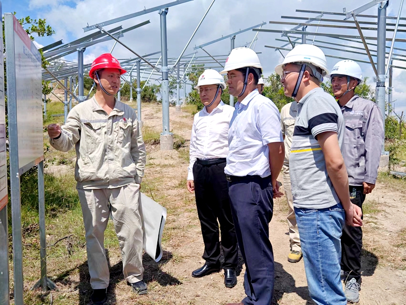 李通盛一行到滇西新能源事业部牟定光伏发电项目调研3_副本.jpg