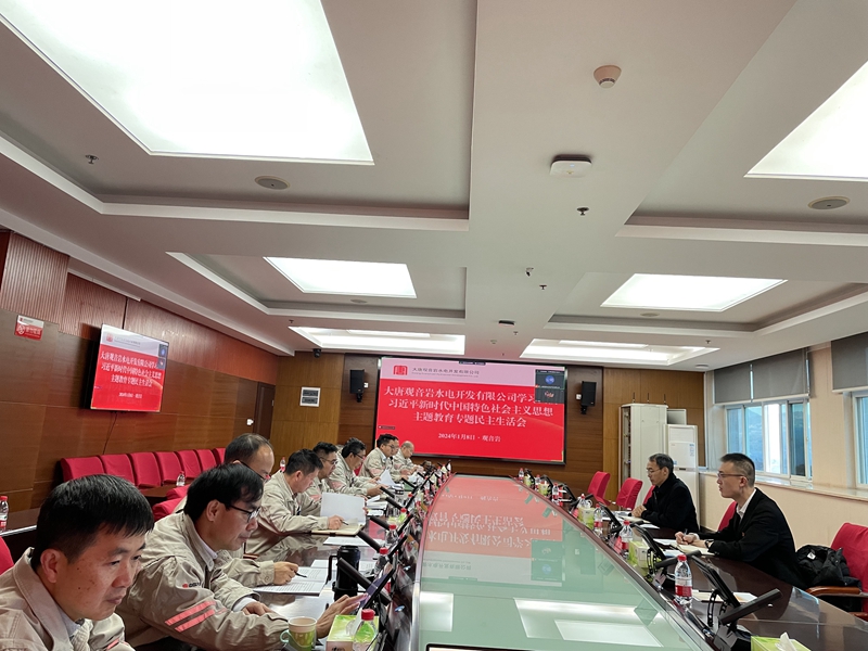 【党建园地】观音岩水电公司党委召开学习贯彻习近平新时代中国特色社会主义思想主题教育专题民主生活会_副本.jpg