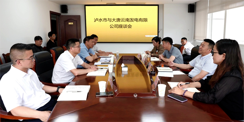 【基层动态】滇西新能源事业部总经理、党委副书记徐飞拜会怒江州泸水市长李祖明_副本.jpg